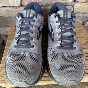 Brooks Ghost 15 Running Sneakers Men Size 8.5 Flintstone Oak Lace Up 1103932E025